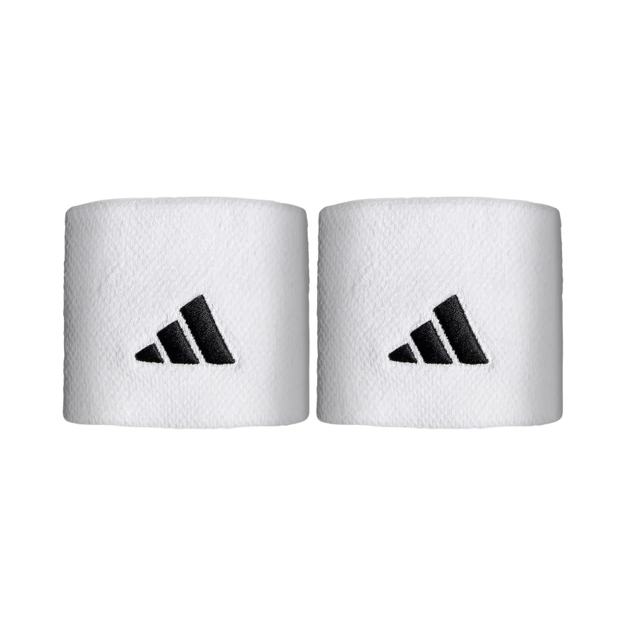 adidas Schweißband 2er Pack kurz - weiß, schwarz