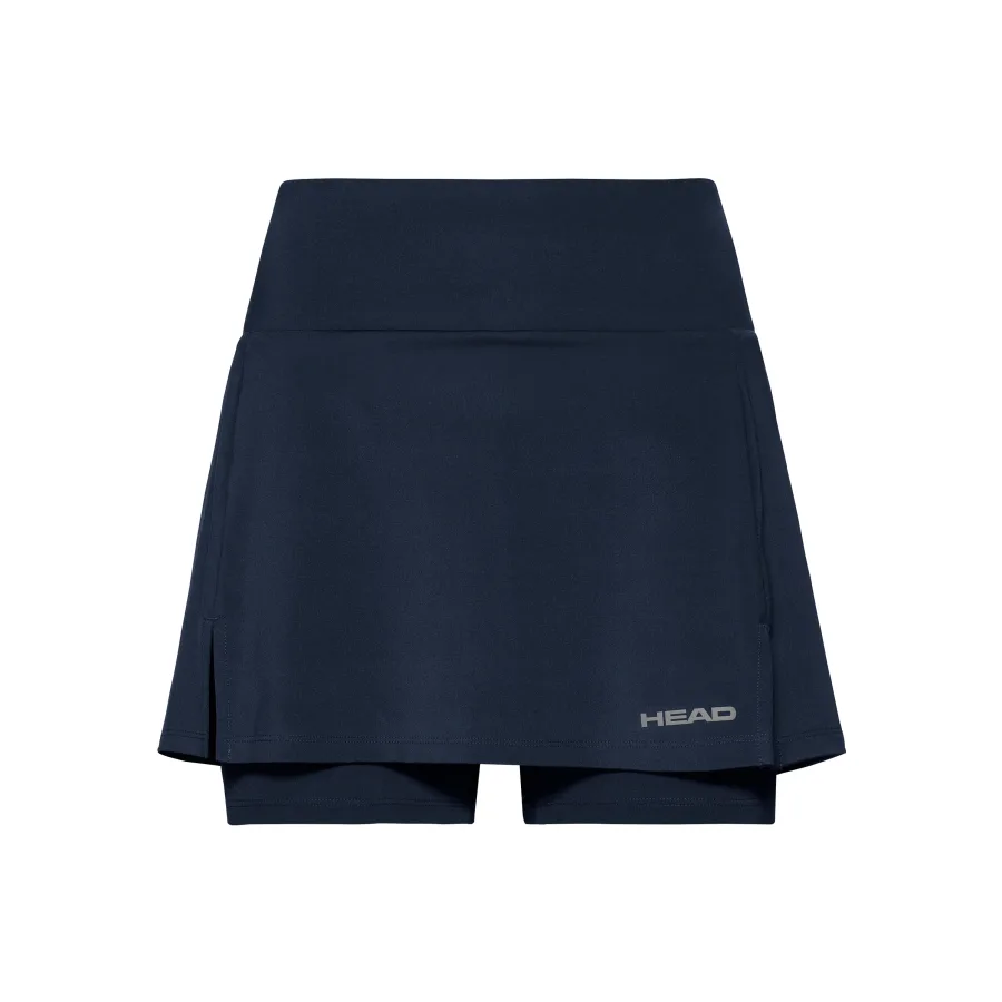 HEAD Club Basic Long Rock Damen-Dunkelblau,Silber