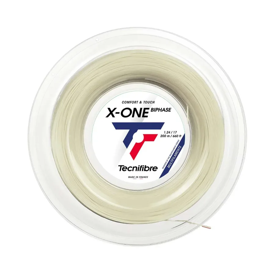 Tecnifibre X-One Biphase 200m Saitenrolle-Nude