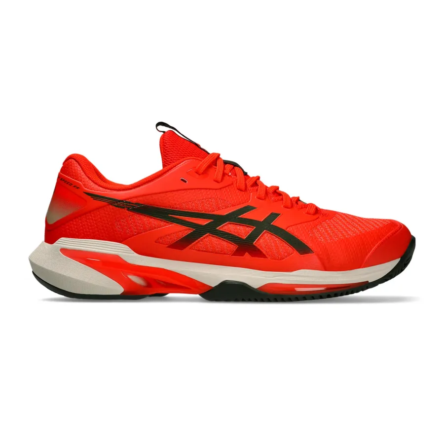 ASICS Solution Speed FF 4 Sandplatzschuh Herren - rot, schwarz