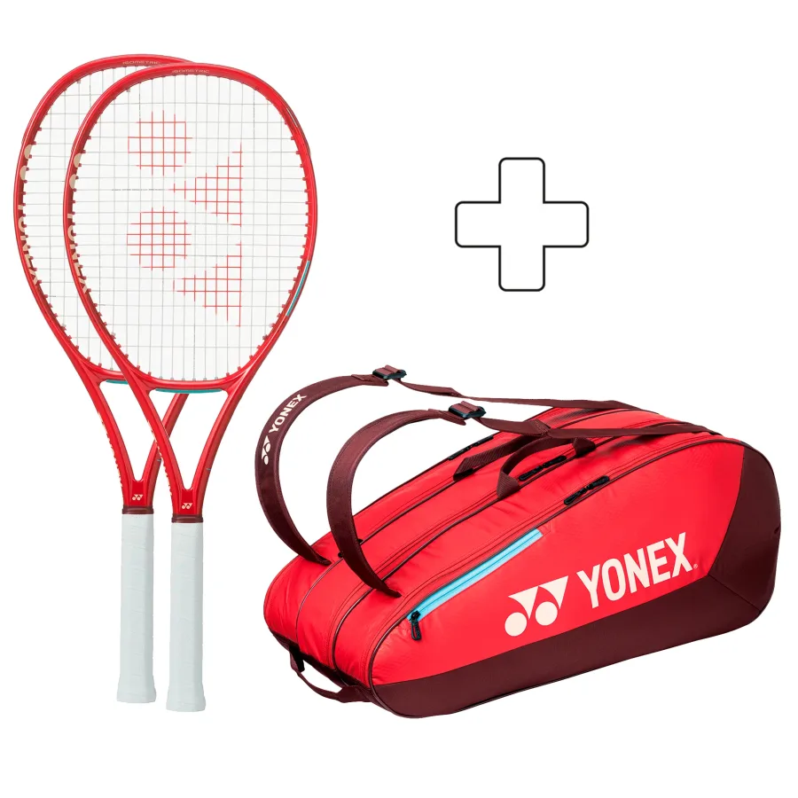 Yonex Yonex 2x VCORE 100 (2026) plus Schlägertasche