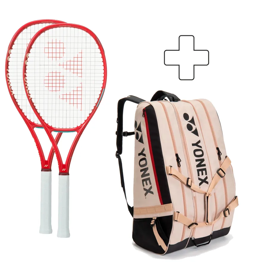 Yonex Yonex 2x VCore 100 (2026) plus Schlägertasche