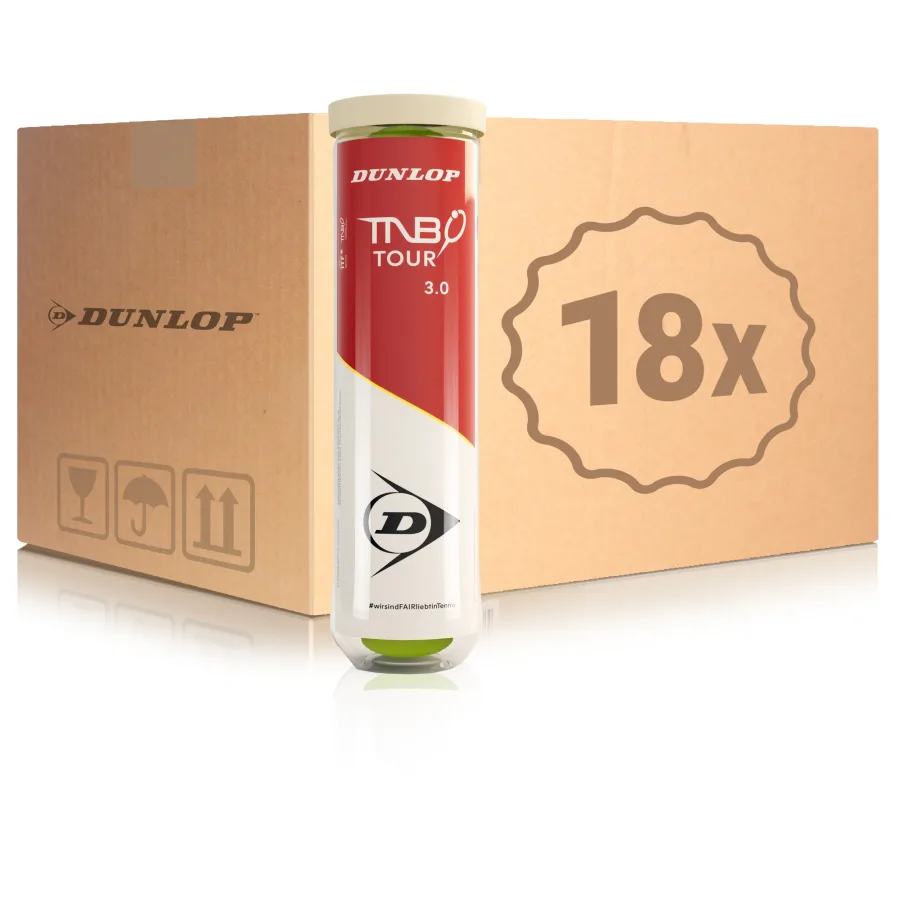 Dunlop Dunlop 18x 4er Dose TNB Tour 3.0