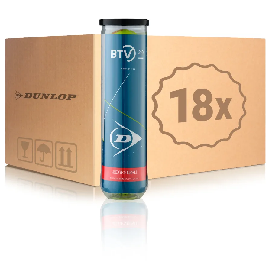 Dunlop Dunlop 18x 4er Dose BTV 2.0 im Karton