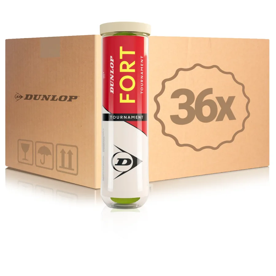 Dunlop Dunlop 36x 4er Dose Fort Tournament