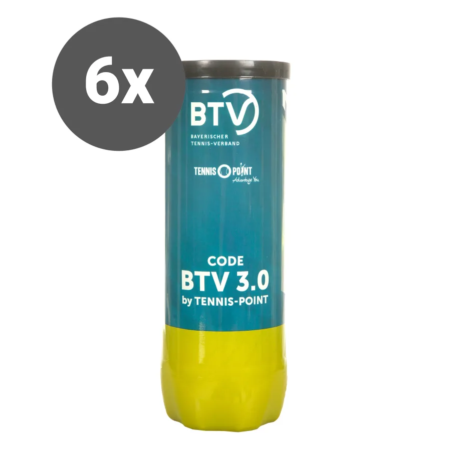 BTV BTV 3er Dose Spieltagspaket 6x Code 3.0 by Tennis Point