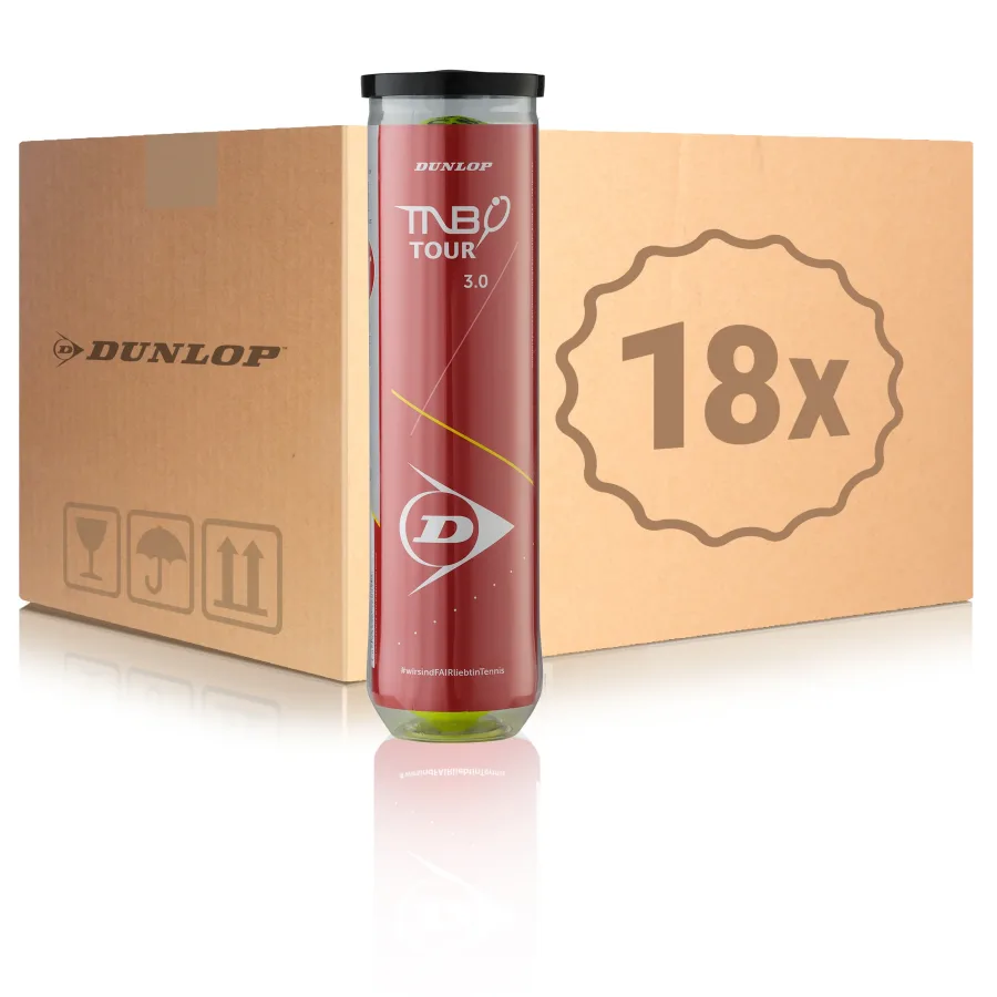 Dunlop Dunlop 18x 4er Dose TNB Tour 3.0 im Karton