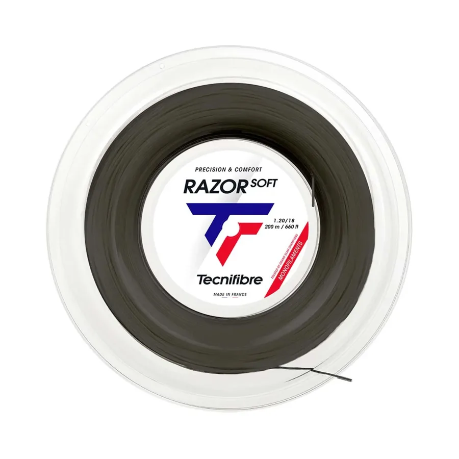 Tecnifibre Razor Soft 200m Saitenrolle-Grau