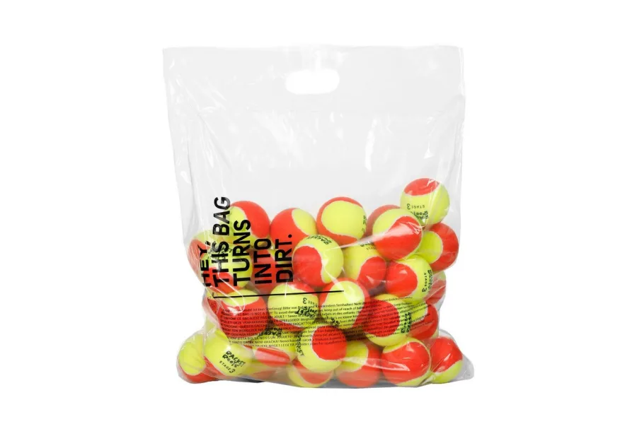 Racket Roots Racket Roots Tennisball RR Stage 3 - 48 Tennisbälle - Play and Stay Ball - (48er Beutel)