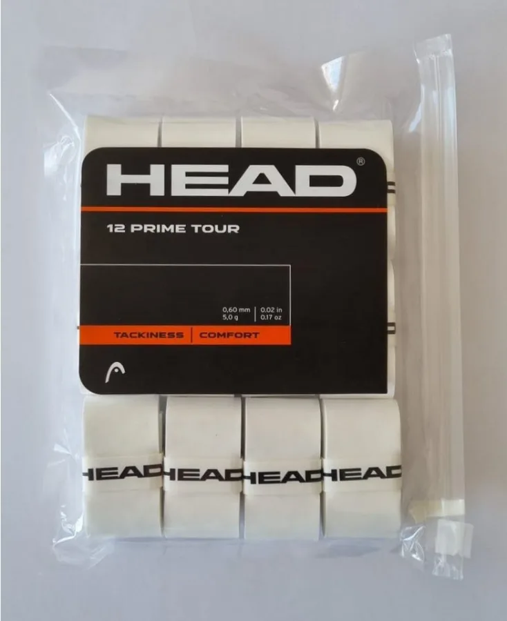 HEAD Head Tennisschläger Tennisgriffband HEAD 12 Griffbänder Prime Tour 12 pcs Pack (Overgrip)