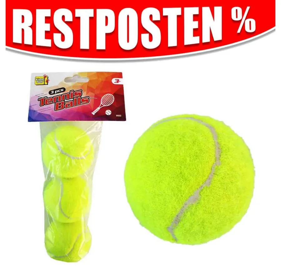 Jonotoys Jonotoys Tennisball Tennisbälle 3er Set (3-St)