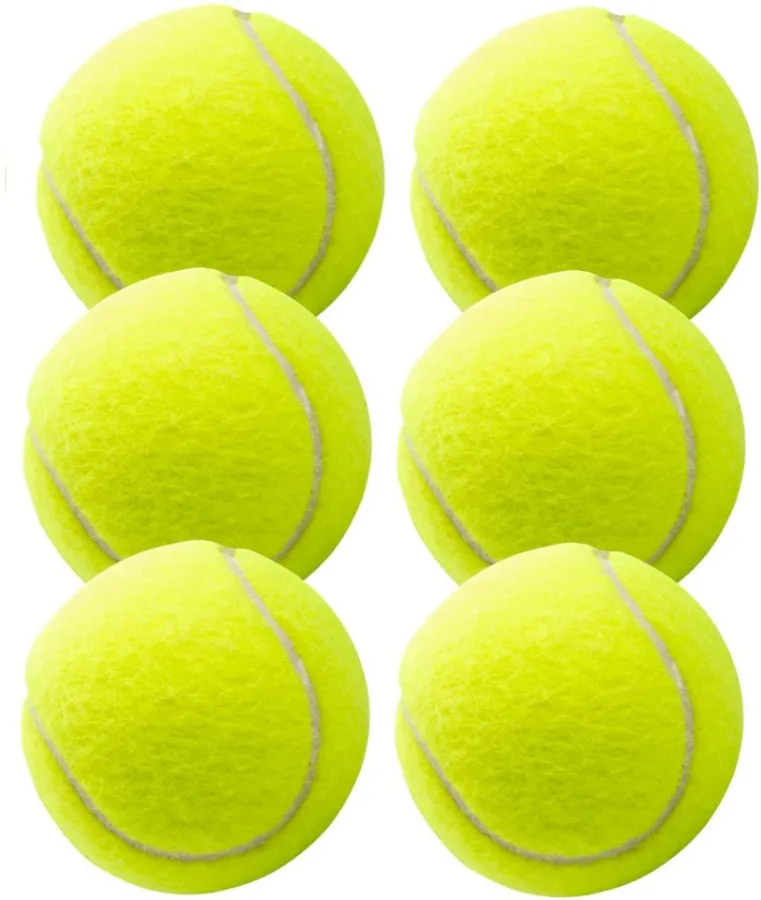 Sportyfits® Sportyfits® Tennisball 6x Tennisbälle Sport & Tennis - Training und Wettkampf (6er Set, 6-St., 6x Tennisball)