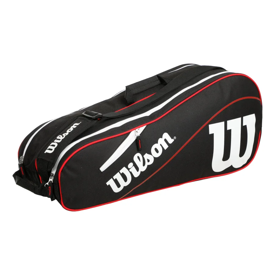 Wilson Advantage III Six Schlägertasche-Schwarz,Weiß