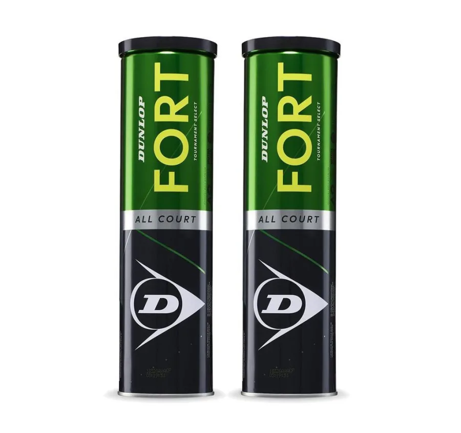 Dunlop Dunlop Tennisball Fort Allcourt TS Dose 2x4er Bi-Pack