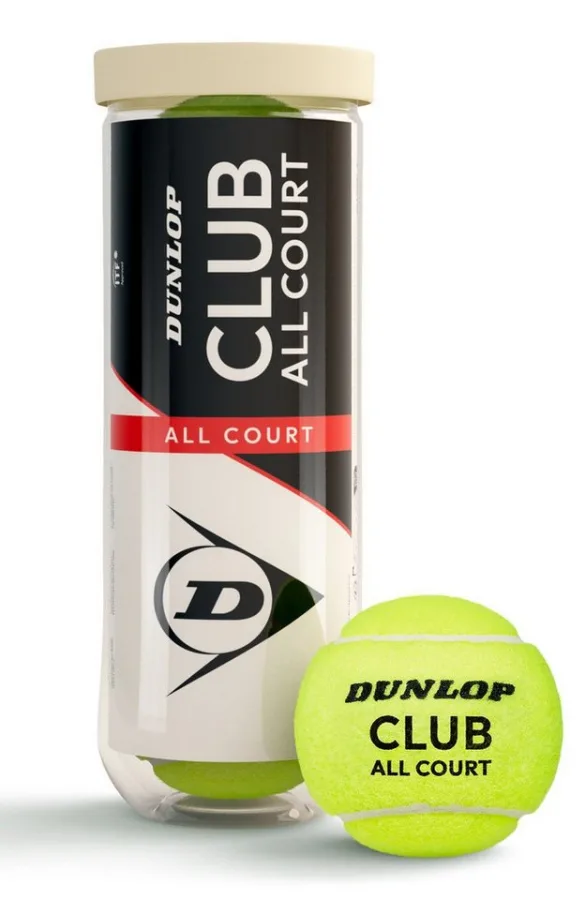 Dunlop Dunlop Tennisball Club Allcourt Dose 3er