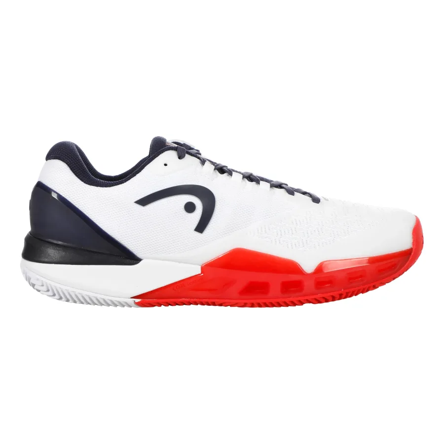 HEAD Revolt Pro 5.0 Sandplatzschuh Herren-weiß, dunkelblau