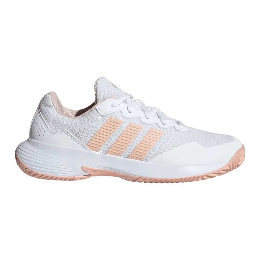 adidas GameCourt 2 Allcourtschuh Damen - weiß, apricot