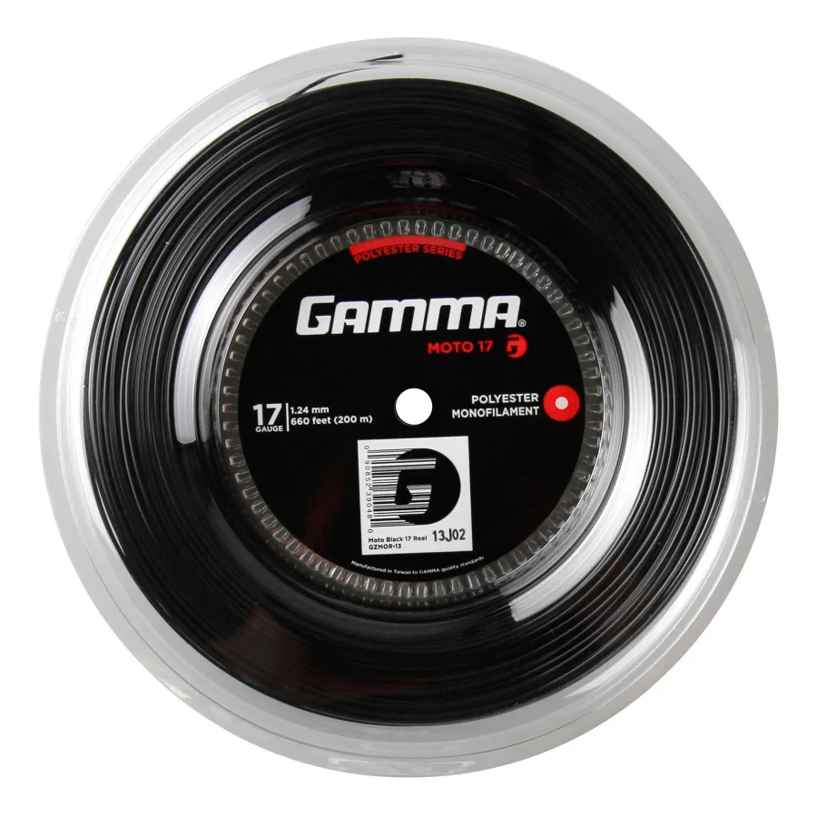 Gamma Moto Saitenrolle 200m-Schwarz