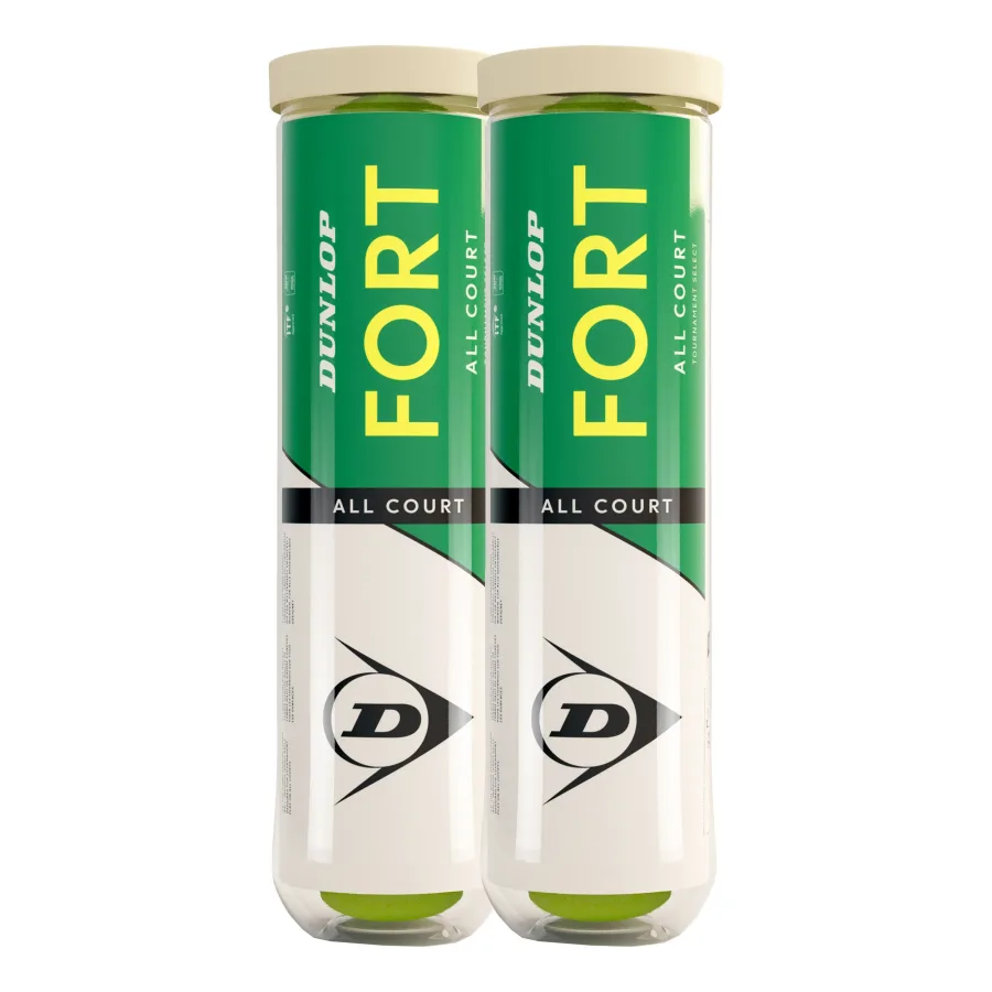 Dunlop Fort All Court 2x 4er Dose