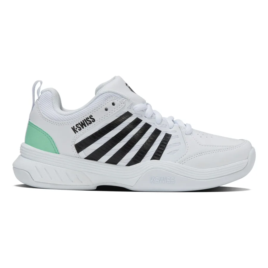 K-Swiss Court Express 2 Teppichschuh Damen - weiß, mint