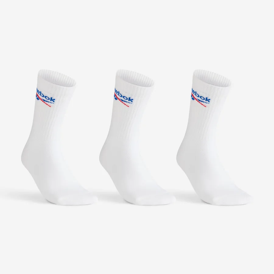 Reebok Sportsocken High 3er Pack - weiß