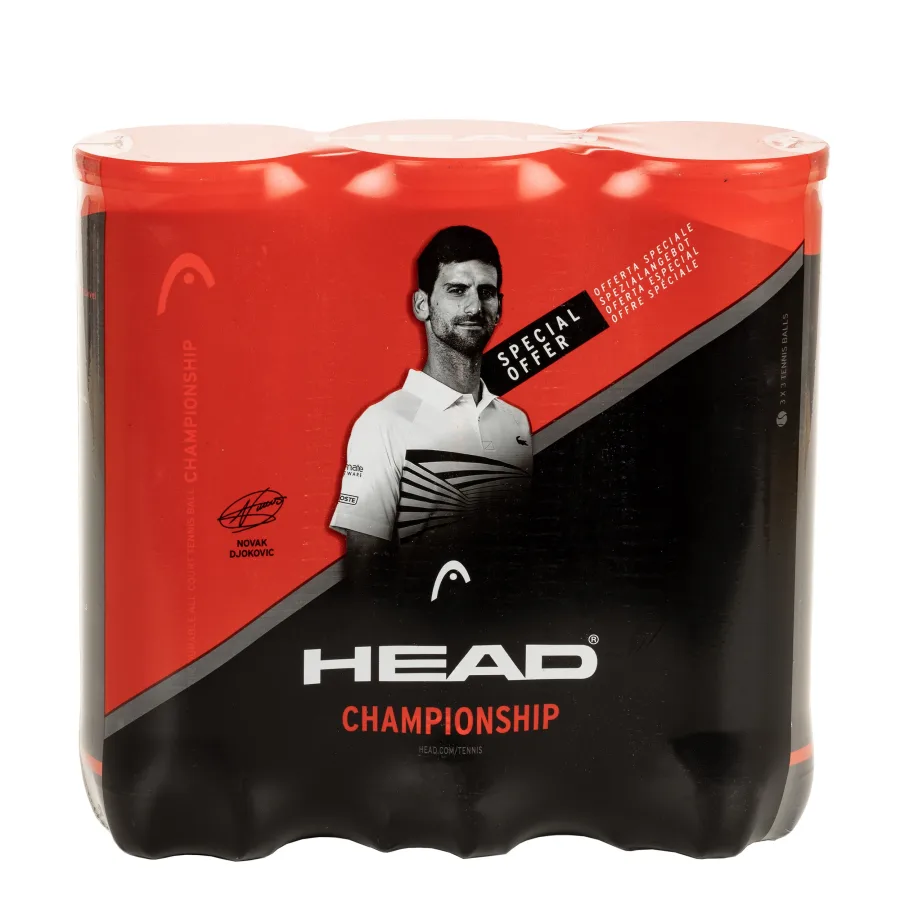 HEAD 3x Championship Novak 3er Dose