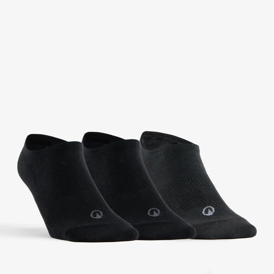 Decathlon Tennissocken Low 3er Pack - RS 160 schwarz/grau