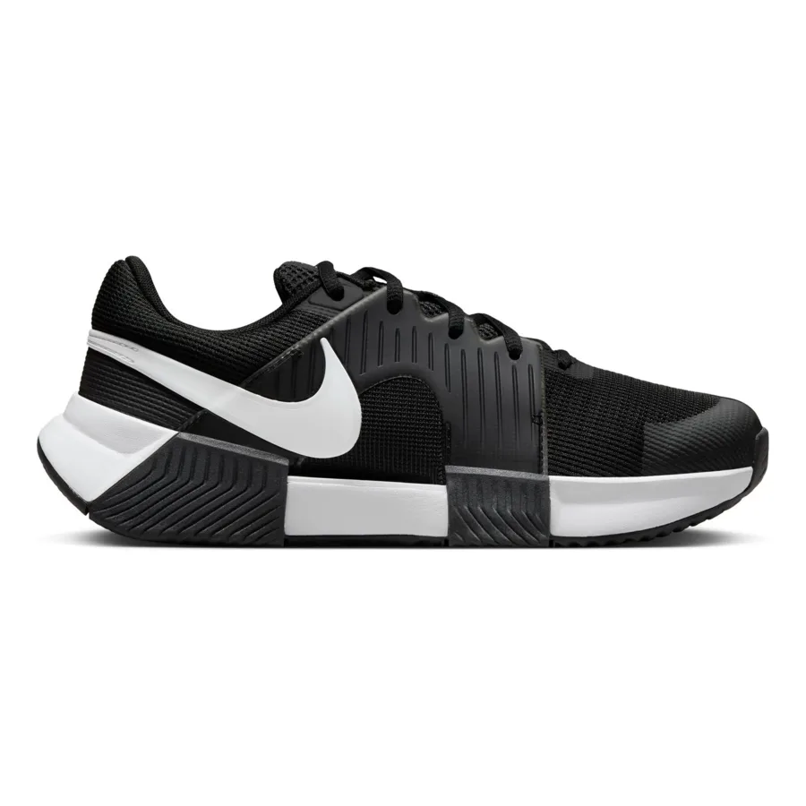 Nike Zoom GP Challenge 1 Sandplatzschuh Damen-Schwarz,Weiß