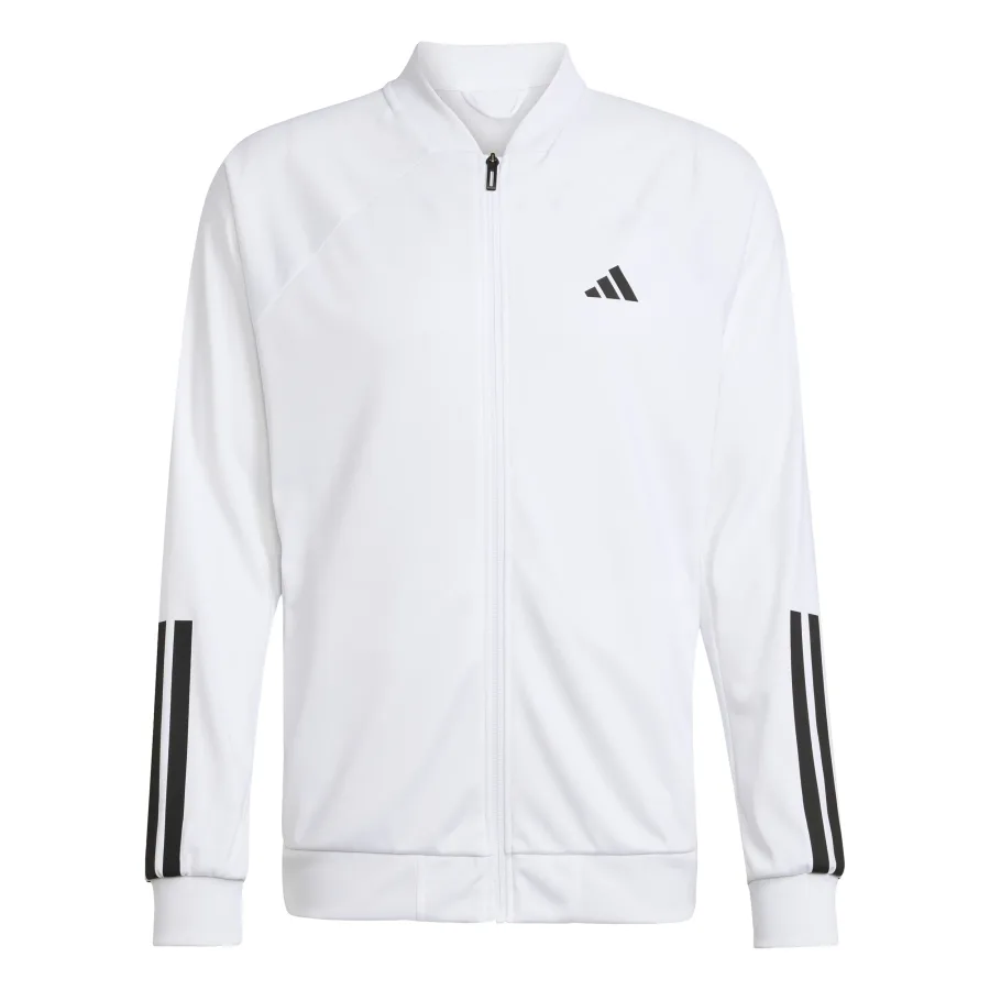 adidas 3Stripes Knit Trainingsjacke Herren - weiß, schwarz