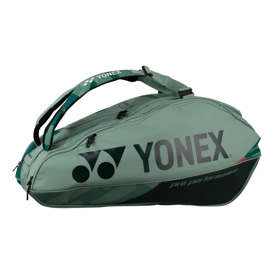 Yonex Pro Racquet Bag Schlägertasche 9er-Grün,Orange