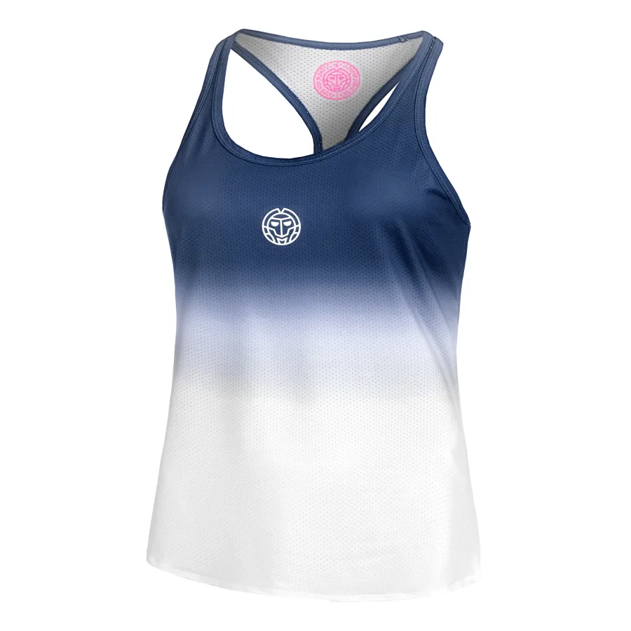 BIDI BADU Crew Gradiant Tank-Top Damen-Dunkelblau,Weiß