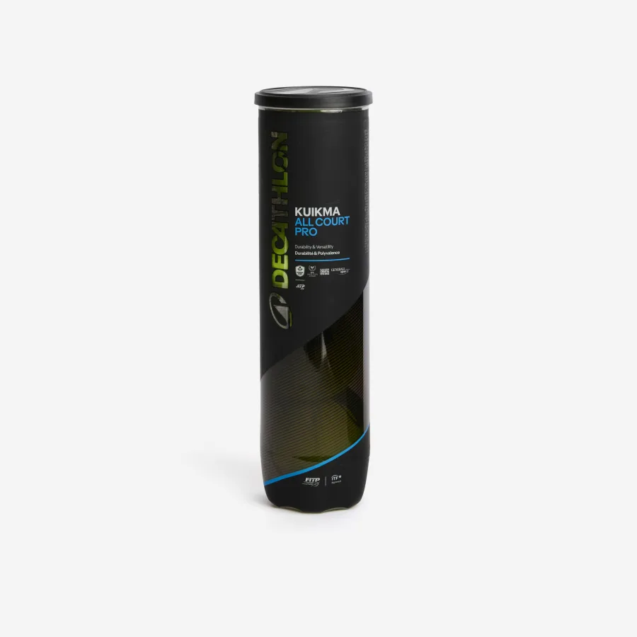 KUIKMA Tennisbälle - All Court Pro 4er Dose