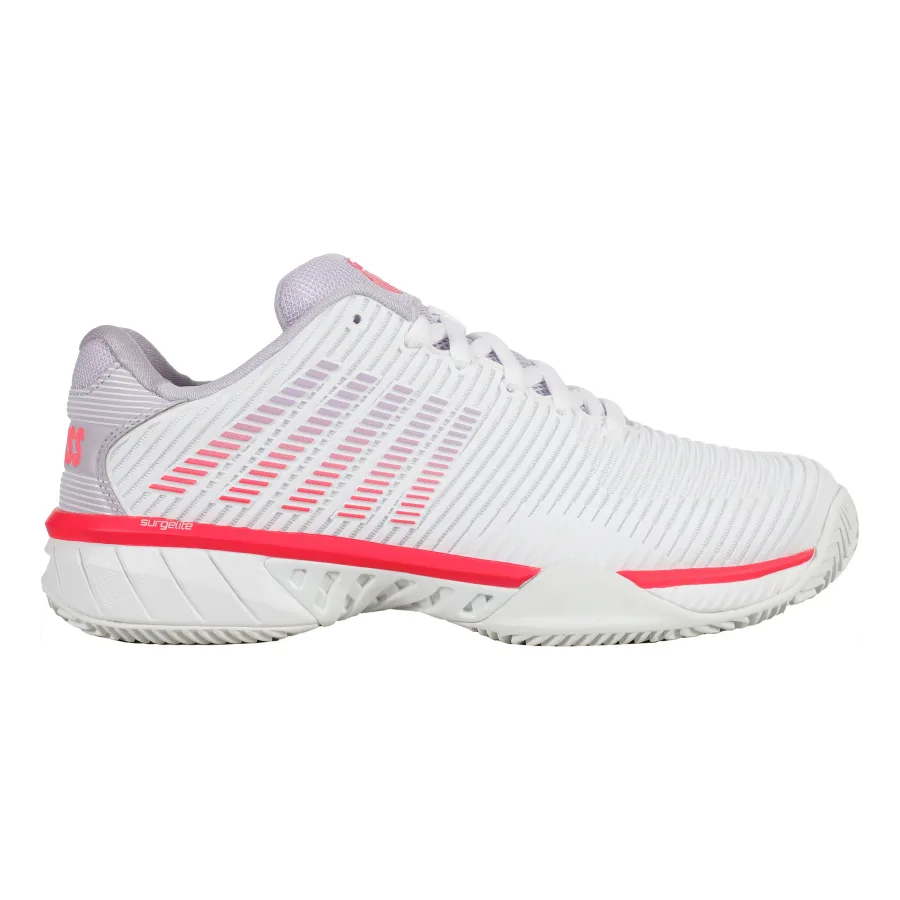 K-Swiss Hypercourt Express 2 Sandplatzschuh Damen-Weiß,Koralle