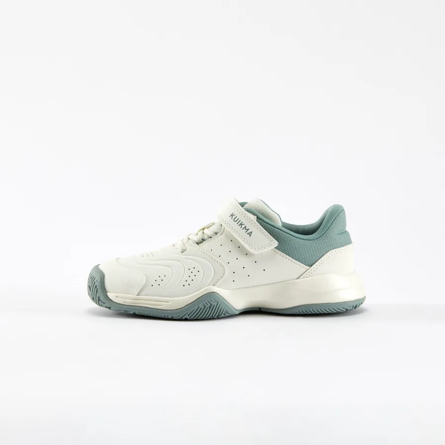 Artengo Kinder Tennisschuhe - TS Strong Kd mit Klettverschluss weiß