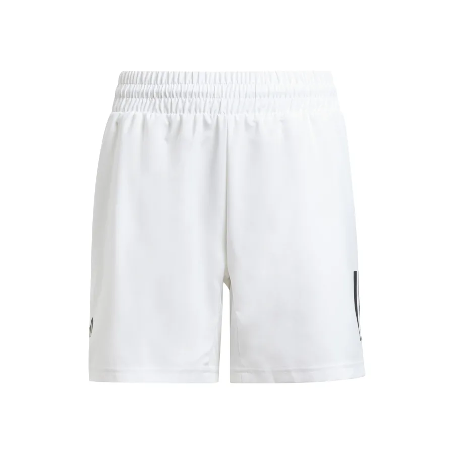adidas Club 3 Stripes 5in Shorts Jungen-Weiß