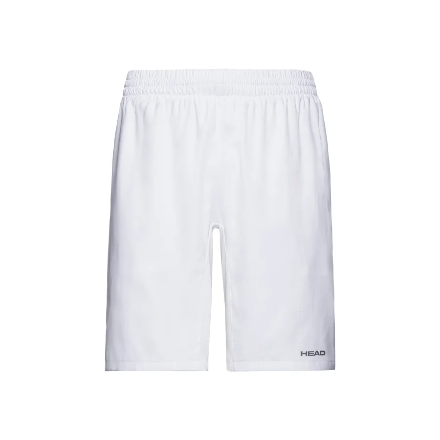 HEAD Club 9in Shorts Herren-Weiß,Silber