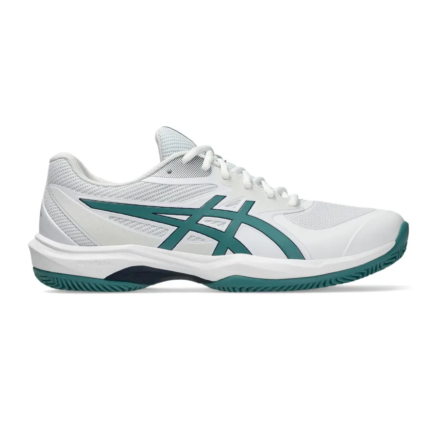 ASICS Game FF/OC Sandplatzschuh Herren - weiß, salbei
