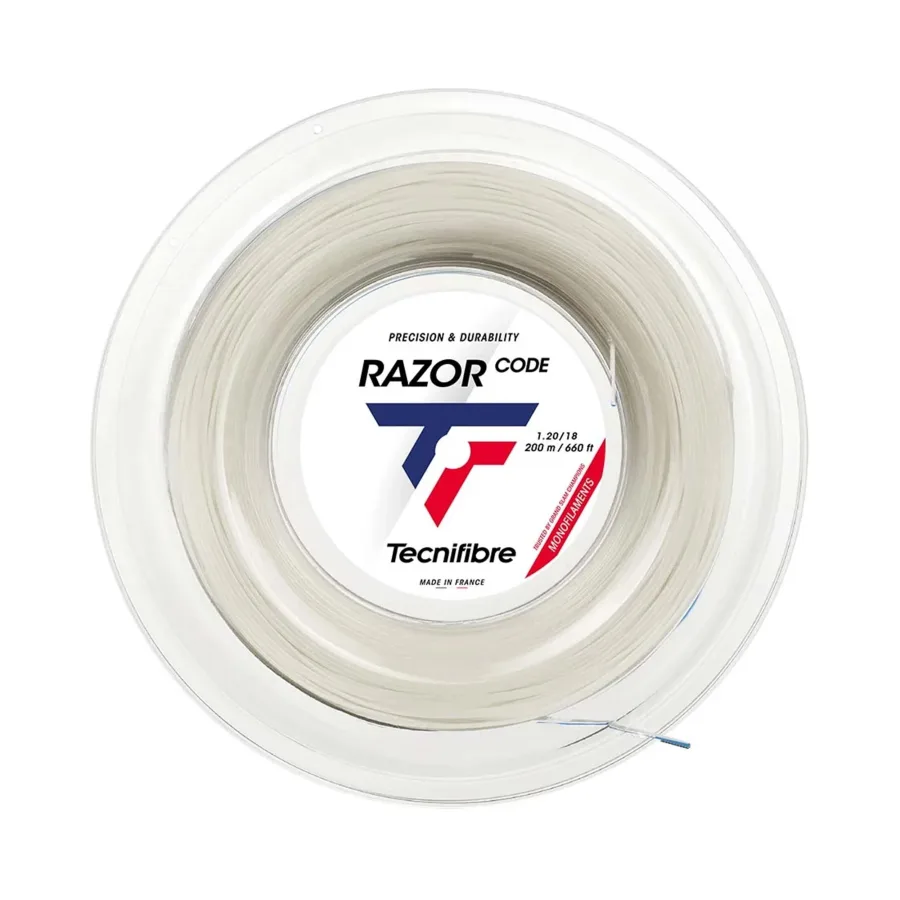 Tecnifibre Razor Code 200m Saitenrolle-Weiß