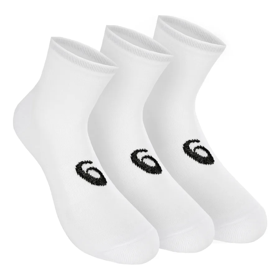ASICS Quarter Sportsocken 3er Pack-Weiß,Schwarz
