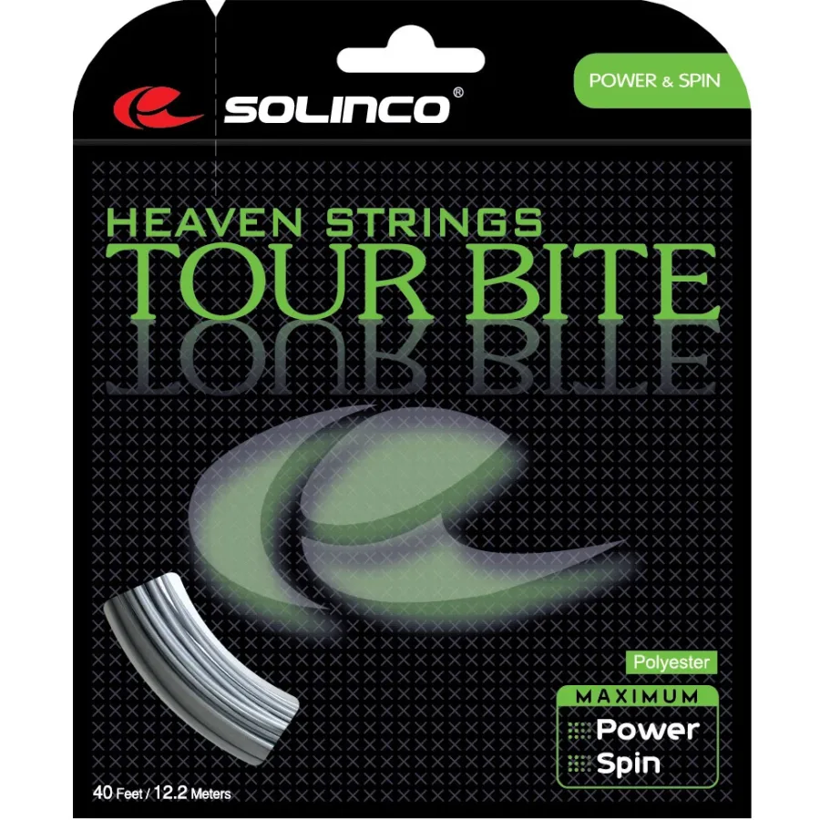 Solinco Tour Bite Saitenset 12,2m-Silber