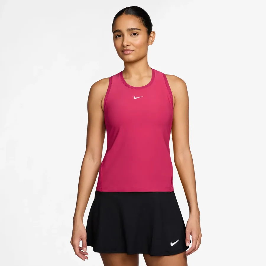 Nike Dri-FIT Victory Tank-Top Damen - berry, weiß