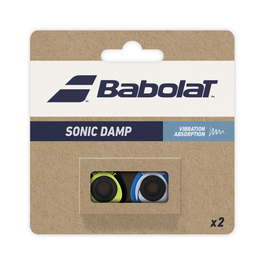 Babolat Sonic Damp Dämpfer 2er Pack-Gelb,Gelb