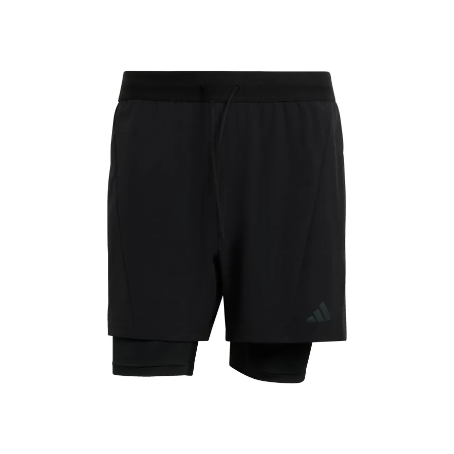adidas D4T 2in1 Shorts Herren-schwarz