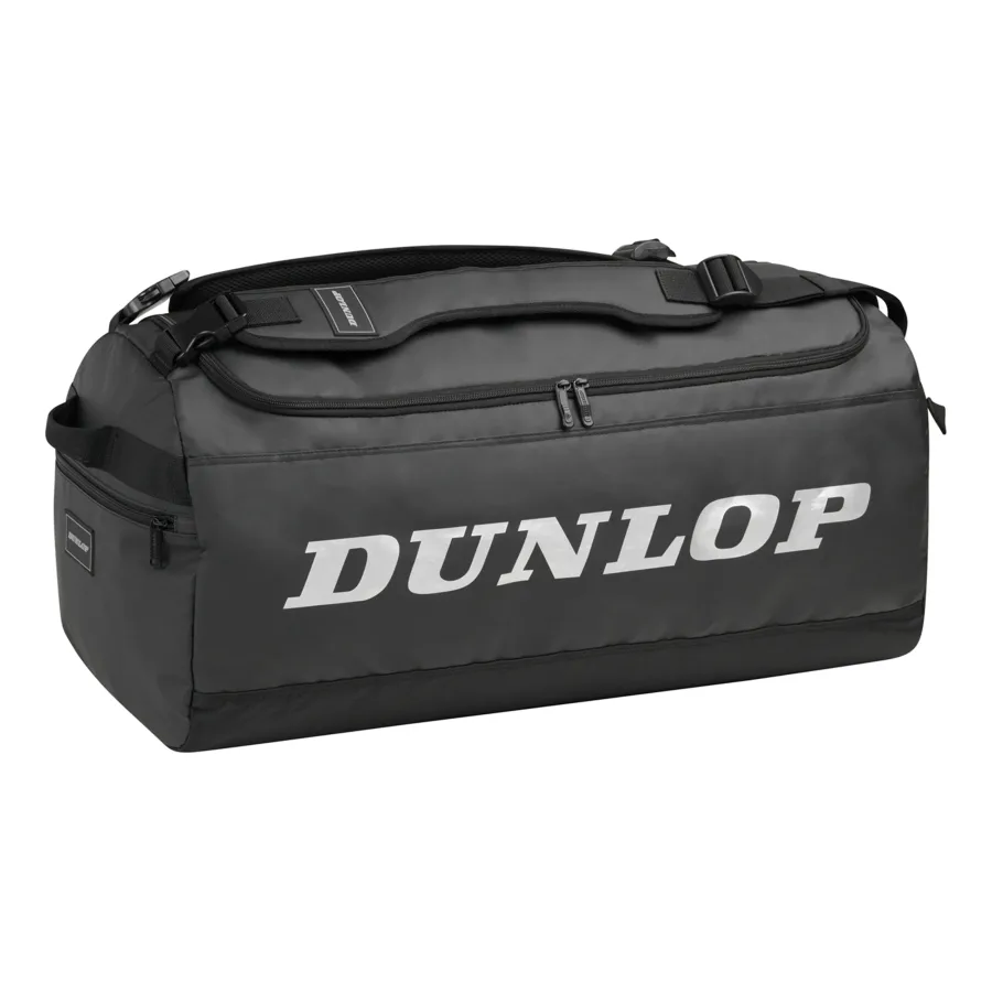 Dunlop Pro Holdall Schlägertasche-Schwarz,Weiß