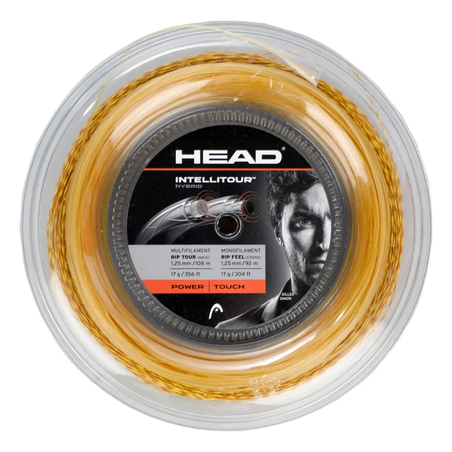 HEAD IntelliTour Saitenrolle 200m-Beige