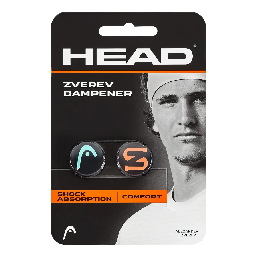HEAD Zverev Dämpfer 2er Pack-Mehrfarbig