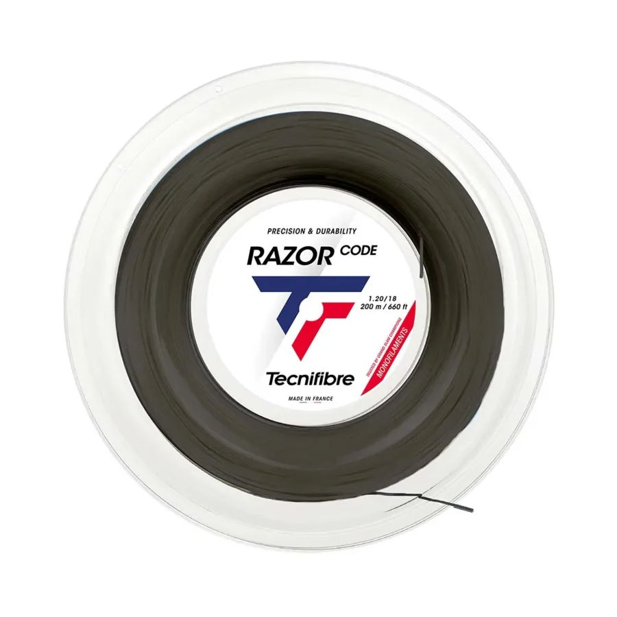 Tecnifibre Razor Code 200m Saitenrolle-Grau