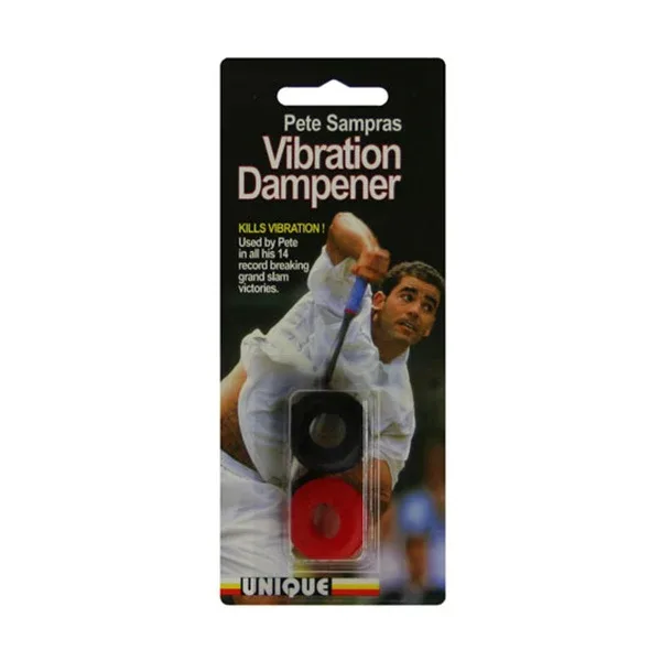 Tourna Vibrations Dämpfer 2er Pack-Rot,Schwarz