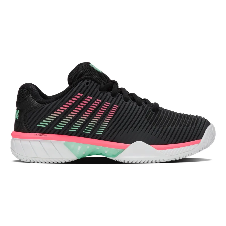 K-Swiss Hypercourt Express 2 Sandplatzschuh Damen-Schwarz,Mehrfarbig