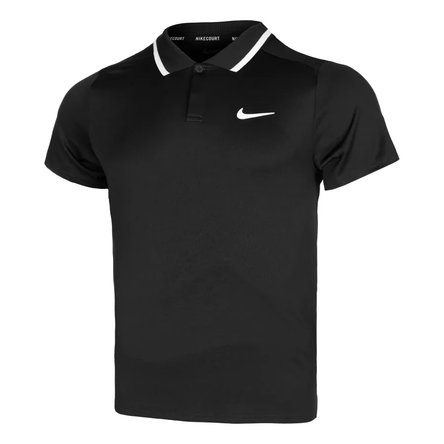 Nike Court Dri-Fit Advantage Polo Herren-Schwarz,Weiß